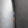 14-20 BMW F30 3-Series F36 Front Sport Seat Pair Black Leather w Blue Stitch OEM