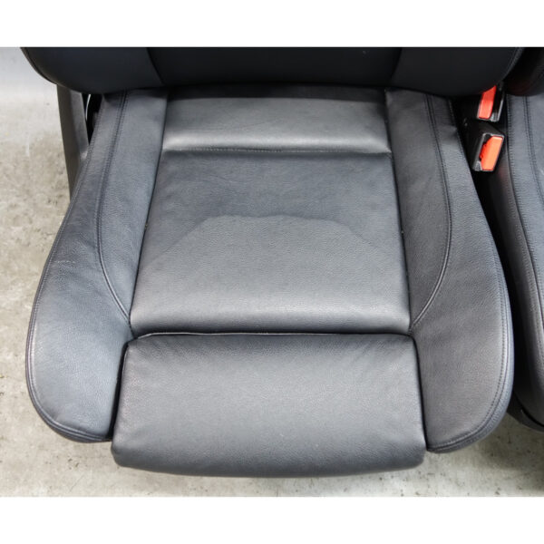 2007-2014 BMW E70 X5 E71 X6 Factory Front Sport Seat Pair Black Leather OEM