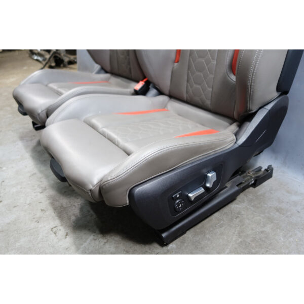 inv_051909_01__72268 20-24 BMW F97 X3M F98 X4M Competition Front M Sport Seat Pair Adelaide Grey OEM