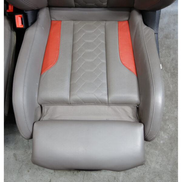 inv_051909_03__47889 20-24 BMW F97 X3M F98 X4M Competition Front M Sport Seat Pair Adelaide Grey OEM