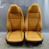 2009-2016 BMW E89 Z4 Roadster Factory Sports Seat Pair Walnut Brown Leather OEM