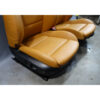 2009-2016 BMW E89 Z4 Roadster Factory Sports Seat Pair Walnut Brown Leather OEM
