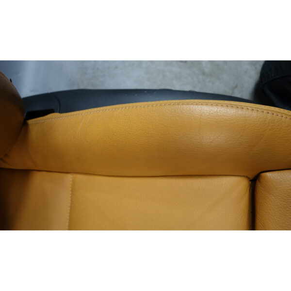 2009-2016 BMW E89 Z4 Roadster Factory Sports Seat Pair Walnut Brown Leather OEM