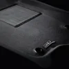 kagu-material-carbon-close-up Universal KAGU 1st Row - Footwell Coverage & 2nd Row - Footwell Coverage Black Floor Liner Set by 3D MAXpider®.