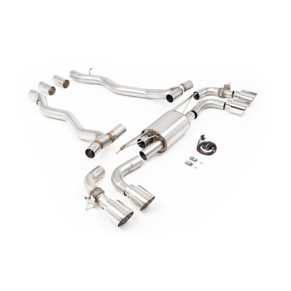 Milltek Sport BMW G90 & G99 M5 Axle Back Exhaust System (NAS/ROW Spec Vehicles)