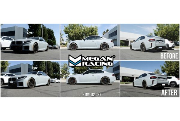 Track Series Front and Rear Coilover Kit by Megan Racing®.