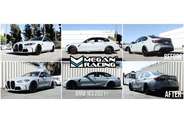 Euro II Series Front and Rear Coilover Kit by Megan Racing®.