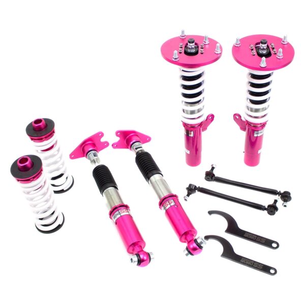 Mono-SS™ Front and Rear Coilover Kit by Godspeed Project®. Quantity: Sold as a Kit.