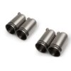 Remus Stainless Steel 98mm Street Race Exhaust Tips With Carbon Fibre Inserts (Set of 4) Remus Stainless Steel 98mm Street Race Exhaust Tips With Carbon Fibre Inserts (Set of 4)