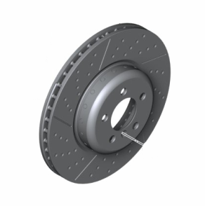 Replacement Front Brake Disc (340x30) - ventilated