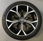 s-l140 (1) GENUINE BMW X7 G07, 785M, M Performance 22" Alloy Wheels, Pirelli P-Zero tyres.