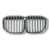 s-l1600 (1) USED 2019 2020 2021 2022 BMW G07 X7 Front Bumper Chrome Grill Camera Hole OEM