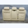 2007-2010 BMW E70 X5 SAV Rear 2nd Row Seat Back Rest Set Beige Leather OEM