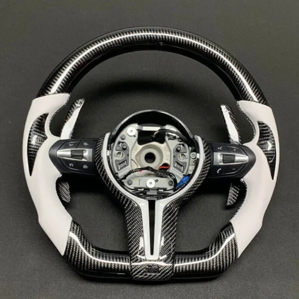 s-l1600 (2) New Carbon Fiber Steering Wheel for BMW 3/4/5/x5 F30 F10 F15 F16 F06 F32 F26 F25