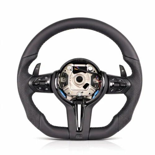 s-l1600 For BMW F30 F80 F36 M2 M3 M4 X3 X5 X6 1~4 Series Leather M Sport Steering Wheel