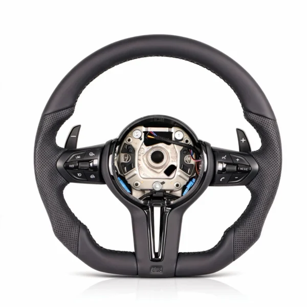 s-l1600 For BMW F30 F80 F36 M2 M3 M4 X3 X5 X6 1~4 Series Leather M Sport Steering Wheel