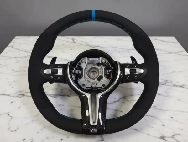 BMW Carbon Fiber Alcantara Steering Wheel for BMW F10 F20 F21 F30 F31 F15 F16