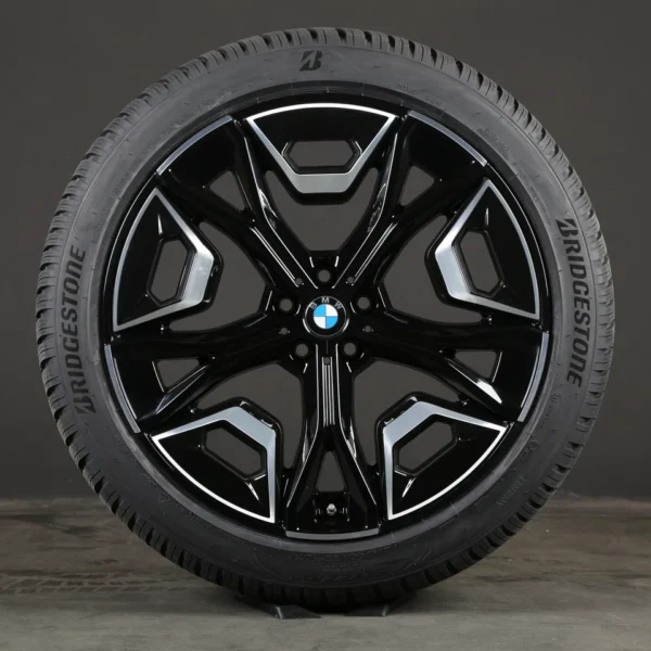 Original 22 Inch BMW IX Winter Wheels I20 Alloy Rims Styling 1020 36115A02658