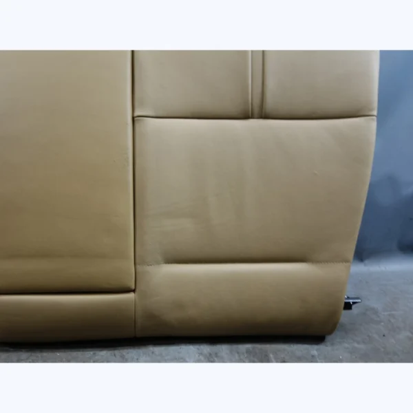 2008-2011 BMW E90 M3 Sedan Rear Folding Seat Backrest Bamboo Beige Leather OEM