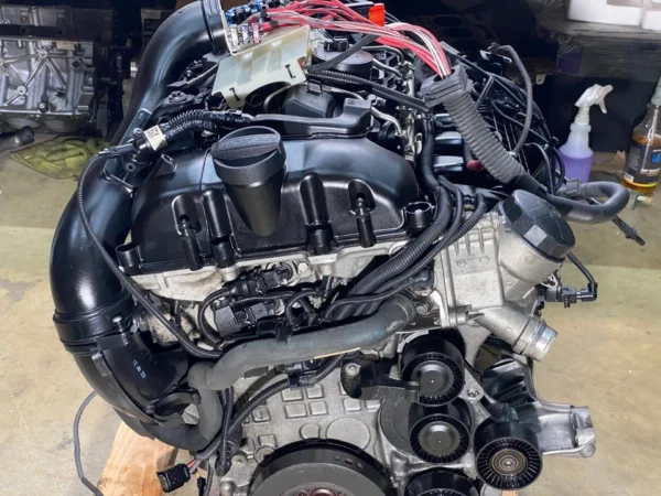s-l960 (1) BMW E90 E92 335 X1 AWD N55 Manual Complete Engine Motor Assembly 82K VIDEO! OEM