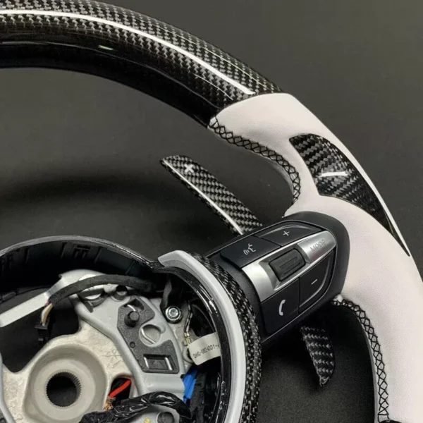 s-l960 (15) New Carbon Fiber Steering Wheel for BMW 3/4/5/x5 F30 F10 F15 F16 F06 F32 F26 F25