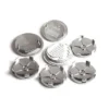 7Pcs BMW 50th Anniversary Emblem Centre Caps Badges Black & White 5x120 68MM