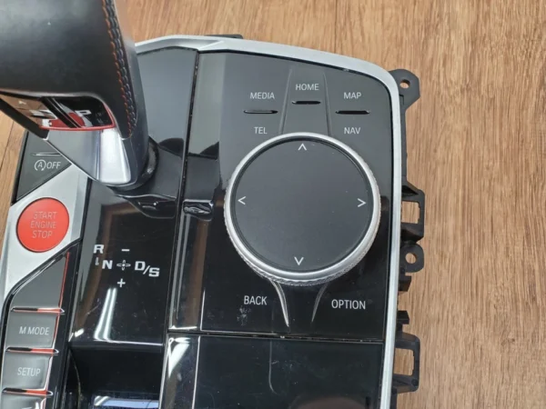 21-24 OEM BMW G80 G82 M3 M4 Gear Selector Panel iDrive Controller Shifter Knob