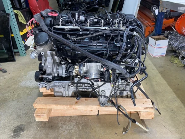 s-l960 (2) BMW E90 E92 335 X1 AWD N55 Manual Complete Engine Motor Assembly 82K VIDEO! OEM