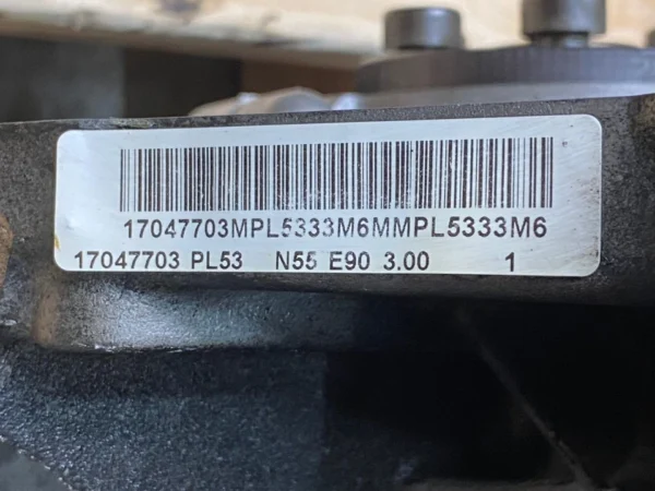 s-l960 (20) BMW E90 E92 335 X1 AWD N55 Manual Complete Engine Motor Assembly 82K VIDEO! OEM