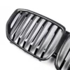 For 2019-2025 BMW X5 G05 CarbonFiber Front Bumper Grill Single Slat Grille Black