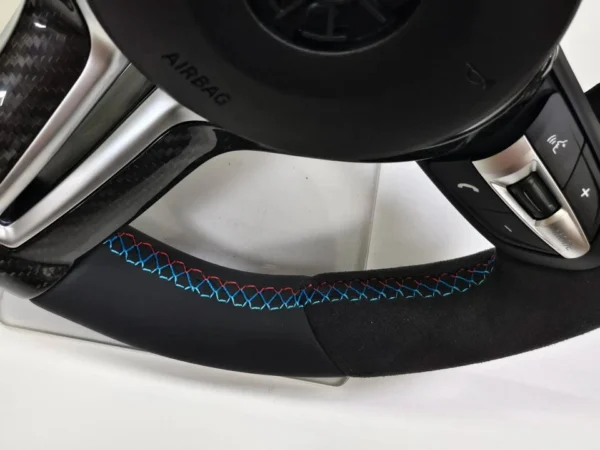 BMW Carbon Fiber Alcantara Steering Wheel for BMW F10 F20 F21 F30 F31 F15 F16