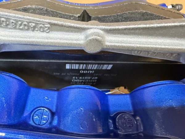 OEM BMW 6 SERIES F12 F13 2011-2017 M Blue Brembo Front RIGHT Brake Caliper