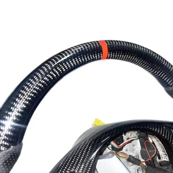 s-l960 (3) 1X Real Carbon Fiber Steering Wheel FOR BMW M3 E46 E39 E53 330ci 325i 2001-06