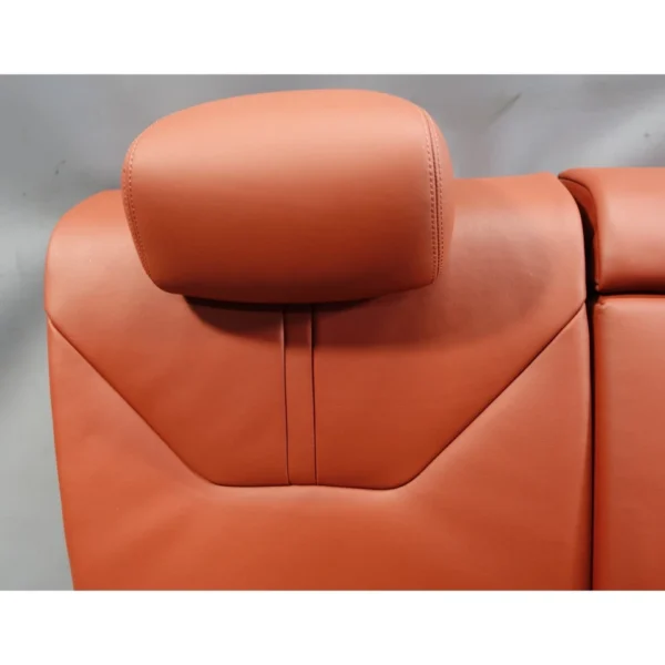 2008-2013 BMW E92 M3 Factory Rear Folding Seat Back Fox Red Novillo Leather OEM