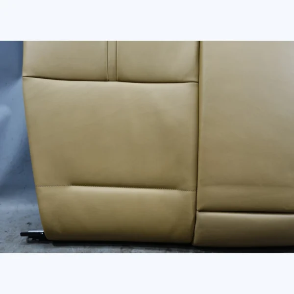 2008-2011 BMW E90 M3 Sedan Rear Folding Seat Backrest Bamboo Beige Leather OEM