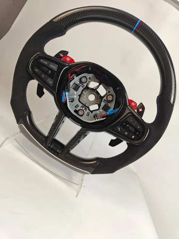 s-l960 (35) BMW G Series Carbon Fibre CS style Steering Wheel For all G series models