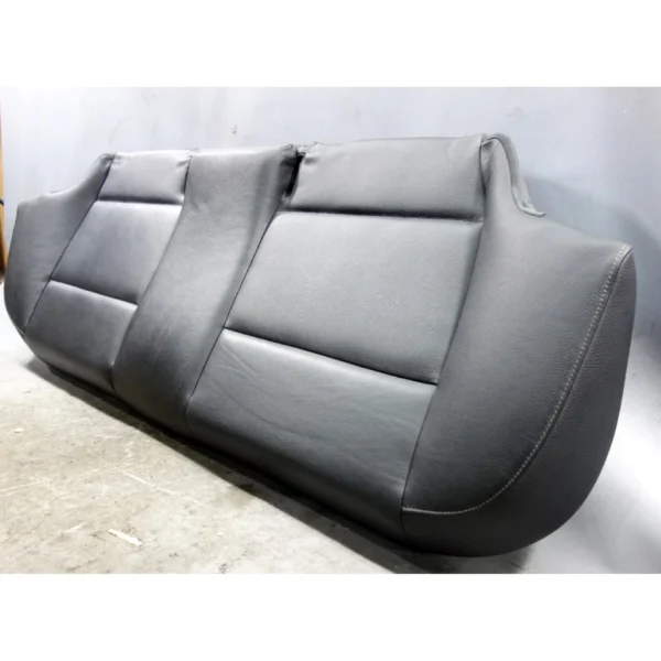 2009-2012 BMW E90 3-Series Sedan Rear Seat Bottom Bench Pad Black Leather OE