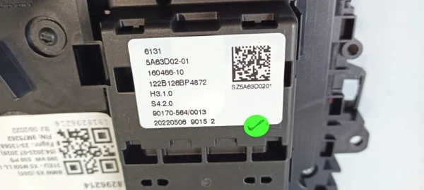 BMW OEM Control Panel Center Console 5A63D02 G05 LCI G07 LCI vin:9M75262 3348km!