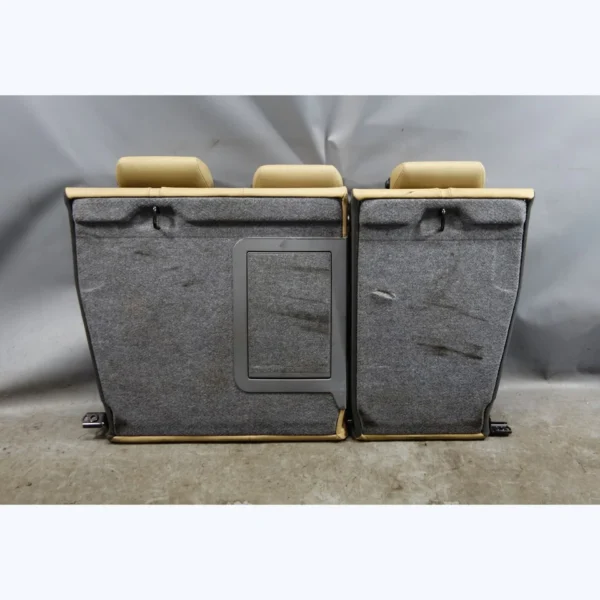 2008-2011 BMW E90 M3 Sedan Rear Folding Seat Backrest Bamboo Beige Leather OEM