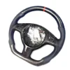 s-l960 (8) 1X Real Carbon Fiber Steering Wheel FOR BMW M3 E46 E39 E53 330ci 325i 2001-06