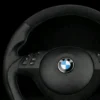 BMW OEM Custom Alcantara M Sport E46 M3 E39 M5 M Steering Wheel Blue Stiching