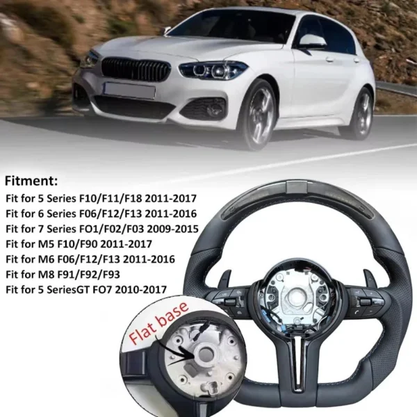 s-l960 (9) LED Car Sport Steering Wheel for BMW F12 F22 F30 F32 F22 F80 M2 M3 M4 M5 X3m X5m