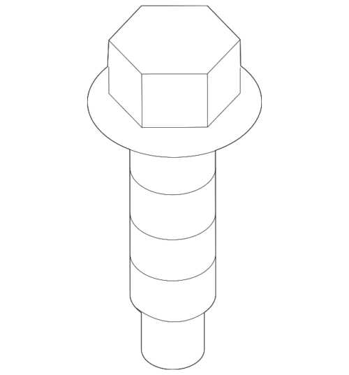 Seat Belt Assembly Bolt