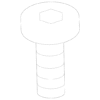 Seat Belt Assembly Screw
