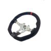SHFT BMW F Series Flat Bottom Steering Wheel In Alcantara With Red Stripe