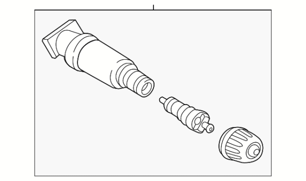 Tire Pressure Monitoring System (TPMS) Sensor Valve Assembly