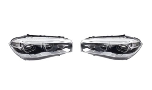 BMW X5 F15,F85,F16,F86 Adaptive LED Headlight PAIR USED GENUINE 7381137 7381138