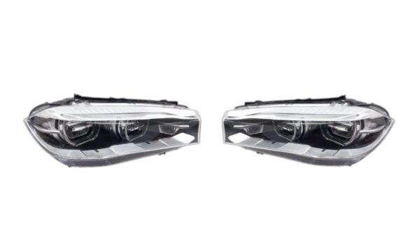 BMW X5 F15,F85,F16,F86 Adaptive LED Headlight PAIR USED GENUINE 7381137 7381138
