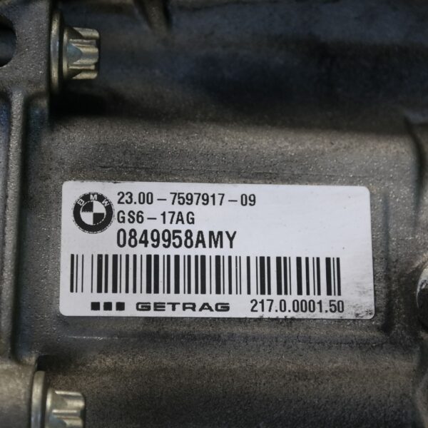 TRANS/GEARBOX MANUAL, PETROL, 1.6, 116i, TURBO, N13, F20, 06/11-02/15