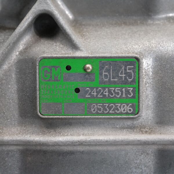 TRANS/GEARBOX AUTO, PETROL, 2.0, 320i, N46N/N46T, E90, GA6L45R RT6 TAG, 09/07-01/12